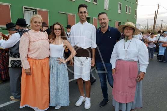 Romería popular en El Caracol (Foto Francisco Javier Santana)